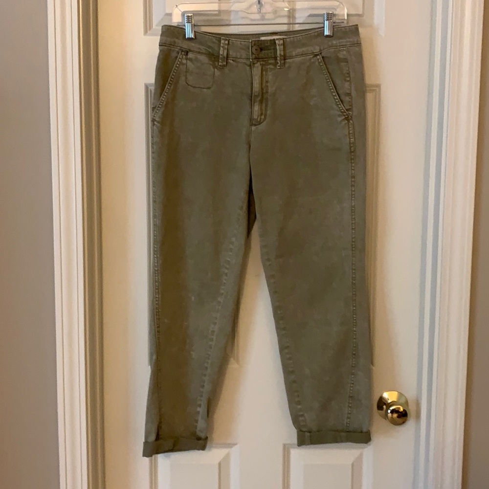 Anthropologie relaxed chinos, sz 28. Never worn